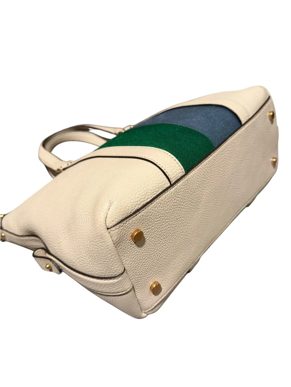Kate Spade Racing Stripe Faye Medium Satchel